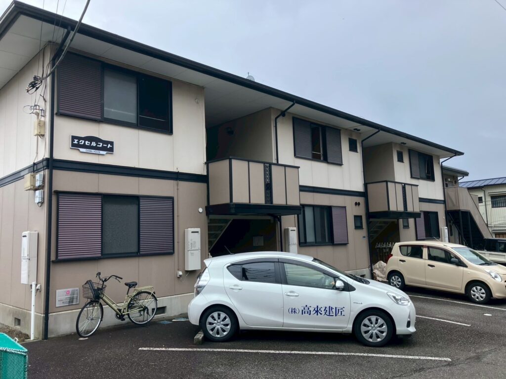 2025年7月　藤沢市内　アパート　軽量鉄骨造解体工事