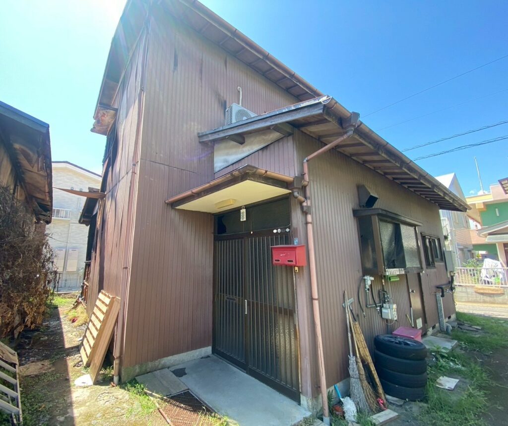 2025年8月　小田原市　木造2階建て解体工事
