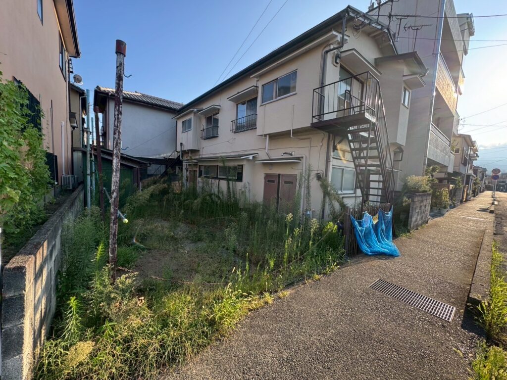 2025年9月 小田原市内 木造アパート解体工事